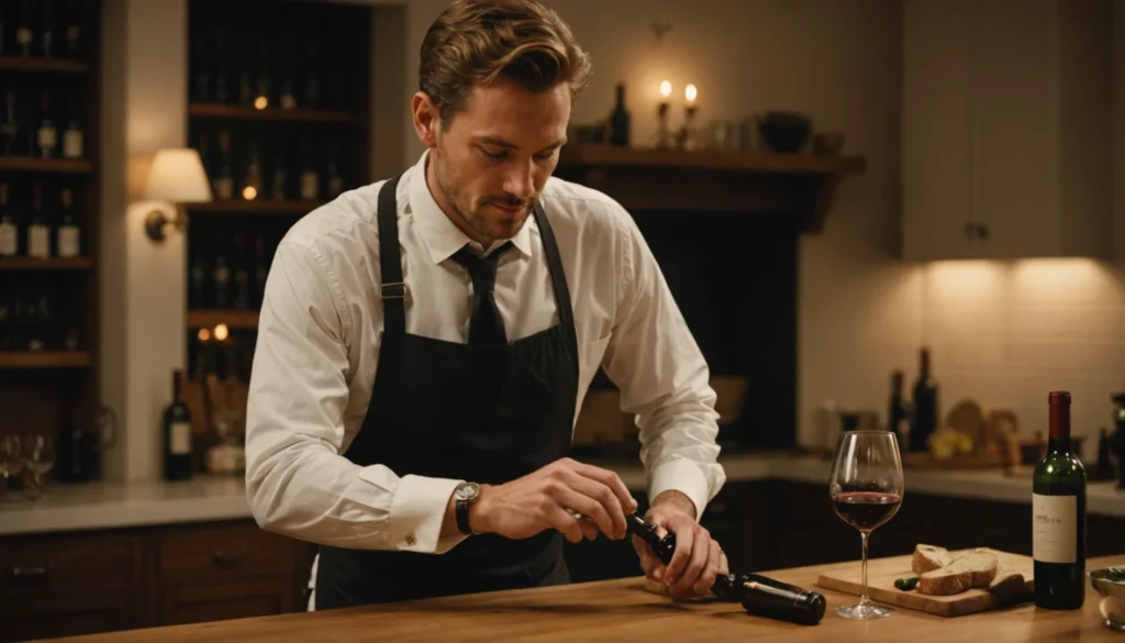 comment ouvrir une bouteille de vin