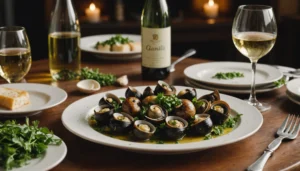 que boire avec des escargots