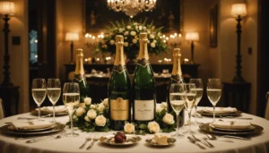 bouteille de champagne taille