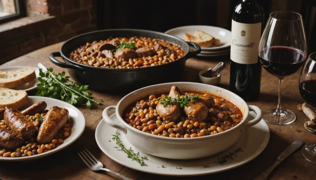 que boire avec un cassoulet