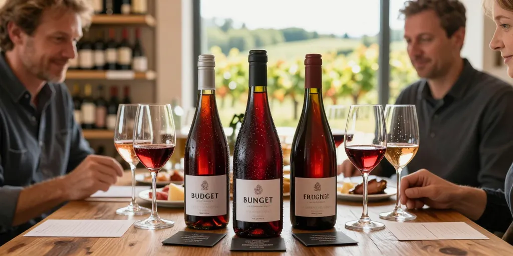 vin rouge petillant francais